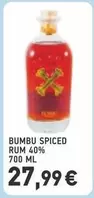 SPICED RUM 40% 700 ML