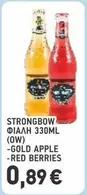 Red - STRONGOW ΦΙΑΛΗ 330ML (0W) -GOLD APPLE -RED BERRIES