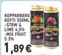 Mix - KOYTI 500ML -STRW & LIME 4.5% -MIX FRUIT 5.3%