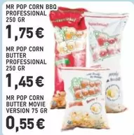 Pop - MR POP CORN BBQ PROFESSIONAL