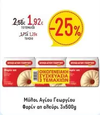 Μύλοι Αγίου Γεωργίου Φαρίν απ αλεύρι