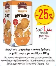 τραγανά μπισκότα Βρώμης με μέλι χωρίς φονικέλαλο