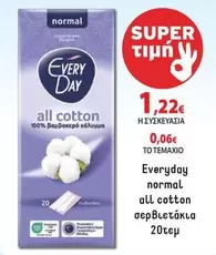 all cotton σερβιλετάκια