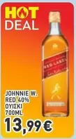Red - JOHNNIE W. RED 40% 700ML