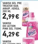 Pink - Vanish Gel Pre-Treater