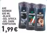 Black - SHOWER GEL