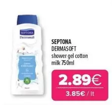 It - Dermasoft shower gel cotton milk