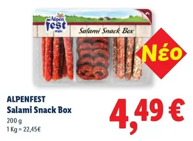 Box - Salami Snack