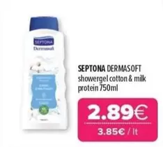 It - showergel cotton & milk protein