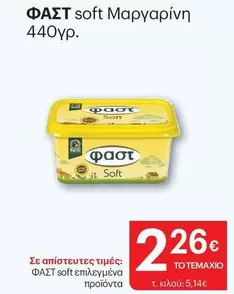 Fast - soft Μαργαρίνη