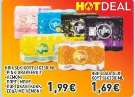 Pink - HBK SLK KOUTI 6X330 ML