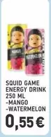 Game - SQUID GAME ENERGY DRINK