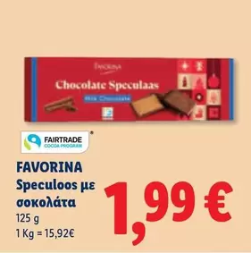 Chocolate Speculaas Milk Chocolate
