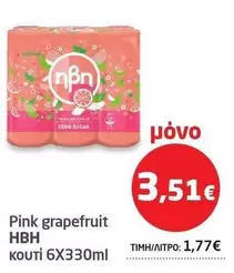 Pink - grapefruit HBH