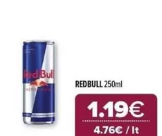 Red - REDBULL 250ml