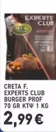 Club - BURGER PROF 70 GR KTW 1 KG