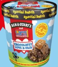 Ben & Jerry's (465ml)  Chocolatey Love-A-Fair