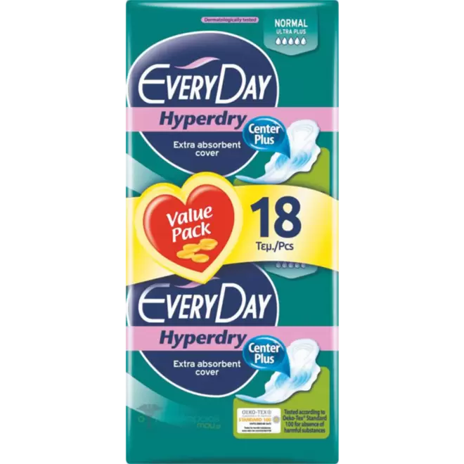 ΣΕΡΒΙΕΤΕΣ ΕVΕRΥDΑΥ ΗΥΡΕRDRΥ ULΤRΑ ΡLUS ΝΟRΜΑL 18Τ