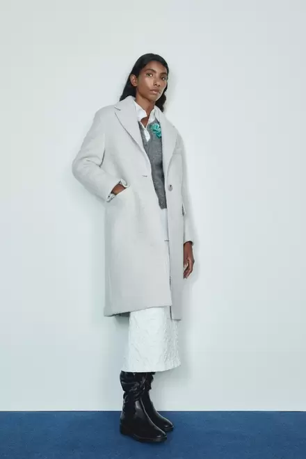 Men´s style bouclé coat  + Colours      79.99€