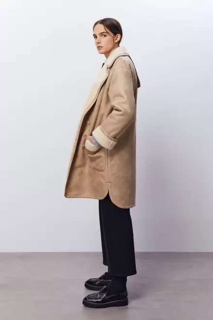 Long double-sided coat + Colours      79.99€