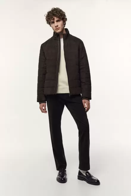 Suede-effect jacket  + Colours      69.99€