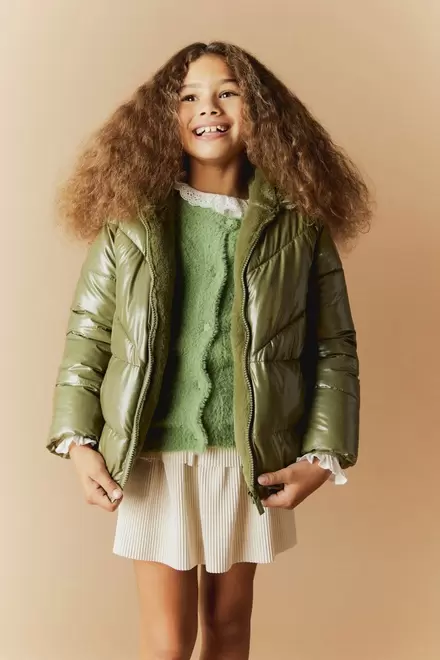 Shiny reversible puffer jacket  + Colours      39.99€