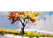 KS E7D9 Pop Art Tree 1