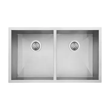 Νεροχύτης Ανοξείδωτος Ottavio Double Inox 81 x 48 x 25