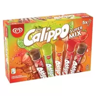 Algida Γρανίτα Calippo Super Mix Χωρίς Γλουτένη 5 Τεμάχια 525 gr 525 ml