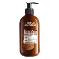 L'oreal Men Expert Barber Club Καθαρισμός 3 Σε 1 200 ml