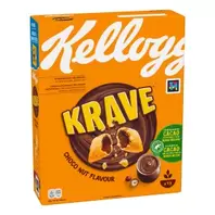 Kellogg's Krave Δημητριακά Choco Nut 410 gr