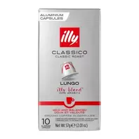 Illy Καφές Espresso Classico Lungo Σε Κάψουλες 10 x 5.7 gr