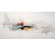 KS 94Q5 Abstract White