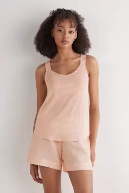 Λινή Αμάνικη Μπλούζα The Pure Linen