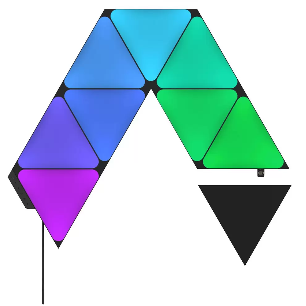 Nanoleaf Shapes Limited Edit. Black Triangles Starter Kit 9Pack