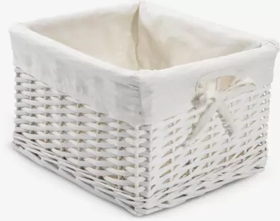 Καλάθι GORM Π27xΜ32xΥ20cm λευκό