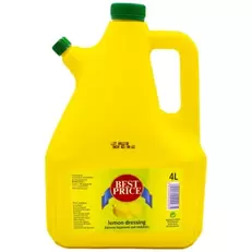 Best Price Lemon Dressing 4L