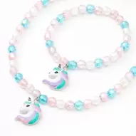 Claire's Club Unicorn Beaded Jewellery Set - 2 Pack