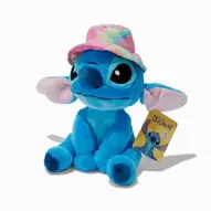 Disney Stitch Claire's Exclusive Beach Hat 8" Soft Toy