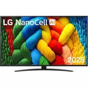 LG NanoCell 50" 4K Smart Τηλεόραση 50NANO81A6A