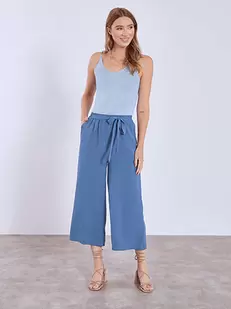 Culottes with front tie