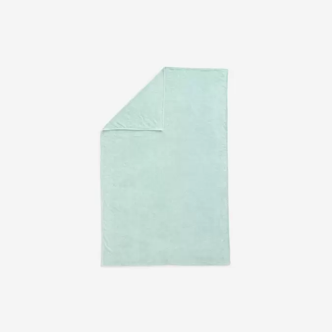 Ultra-soft Microfibre swimming towel size L 110 x 175 cm light green