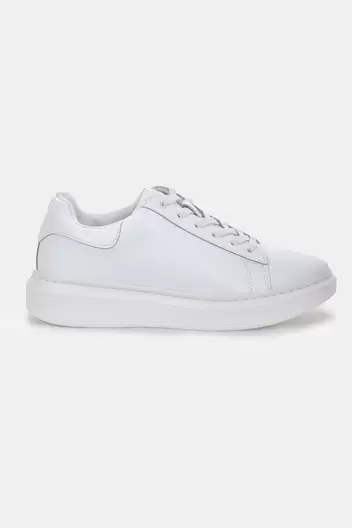 Ανδρικό Λευκό Sneaker Με Χοντρή Σόλα - ΛΕΥΚΟ