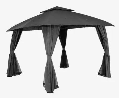 Κιόσκι SANKT HANS Π3xΜ3xΥ2.65m γκρι