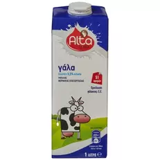 Alta Gusto Γάλα Υψηλής Θερμικής Επεξεργασίας 3,5% Λιπαρά 1L
