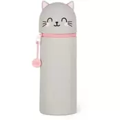 Κασετίνα Βαρελάκι Legami Σιλικόνης 2 in 1 Kawaii Kitty