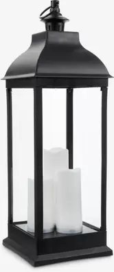 Φανάρι ANKA Π24xΜ24xΥ70cm μ/LED μαύρο