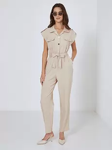 Jumpsuit with pleats