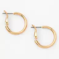 Gold-tone 20mm Hoop Earrings