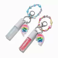 Best Friends Heart Lip Gloss Keychains - 2 Pack